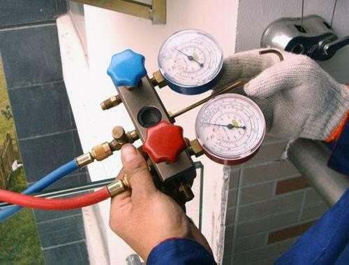 济南济阳区空调加氟-案例